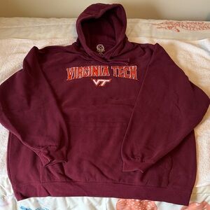 Maroon Va. Tech Hoodie